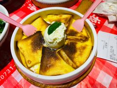冰淇淋烤布蕾-龙师傅卤炒(天马店)