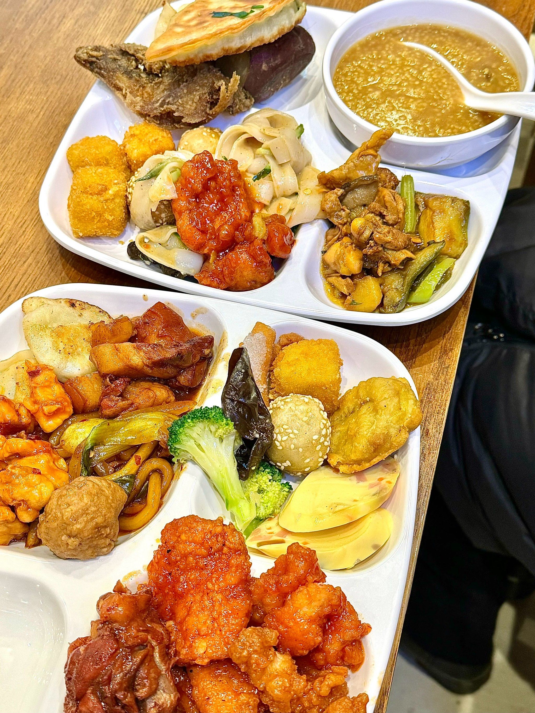 沈阳自助盒饭天花板!几十种菜品随便吃!