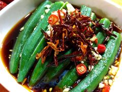 凉拌秋葵-聚味瞿记·龙虾堂(树木岭店)