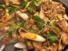 孜然羊肉-北平味道.京味菜.烤鸭(梨园店)
