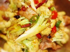 干锅有机花菜-尚岛私房菜(西方巷店)
