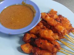 沙爹鸡肉串-黄亚华小食店(Jalan Alor)