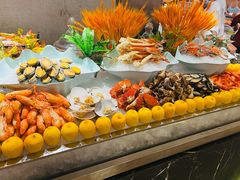 -广州万富希尔顿酒店-感趣自助餐厅·生蚝海鲜刺身