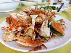 姜葱炒花蟹-锐记美食店·现捞海鲜(闸坡店)