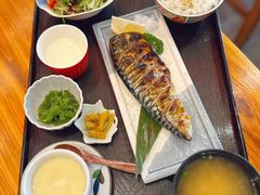盐烤青花鱼定食-千懿六本木酒场(常熟路店)