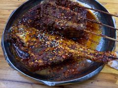 烤巴掌耗儿鱼-袁师傅烤肉(弹子石店)