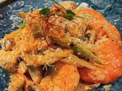 芝士蘑菇鲜虾意大利面-BE BRIGHT KITCHEN(正佳广场店)