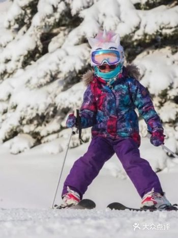 宝宝滑雪的样子怎么可以这么可爱！