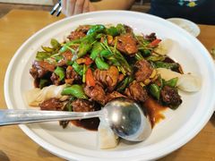 -海派美食·家宴海鲜青岛菜·石锅鲽鱼头(东方城店)