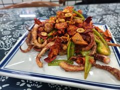 辣炒鱿鱼须-八两八金·莱芜特色炒鸡(市南漳浦路店)