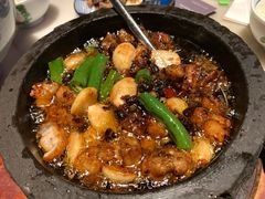 石锅杭椒牛蛙-桂满陇-西湖船宴(西单大悦城店)