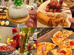 -广州万富希尔顿酒店·感趣自助餐厅·金秋蟹宴生蚝海鲜刺身烧烤