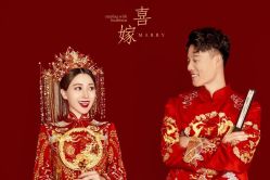 点击看大图 -红番婚纱礼服