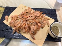 干炸河虾-大眼锅贴水饺(河东店)