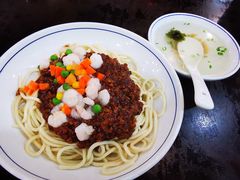 虾仁炸酱面-奎元馆.百年奎元.非遗传承(西湖边的解放路店)