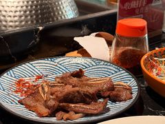 美式黑椒牛仔骨-大成铁板烧•板前(复古餐厅石老人店)