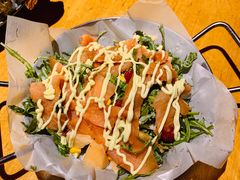 烟熏三文鱼沙拉-囧吉香生蚝牛排馆(湖北路店)