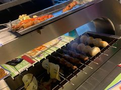 自助取餐区-嫩羊羊·延边烤串·朝鲜族美食(张家港美食街店)