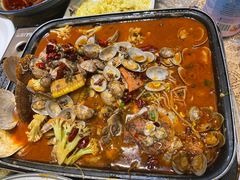 麻辣海鲜锅-老地方农家菜(昌黎一店)