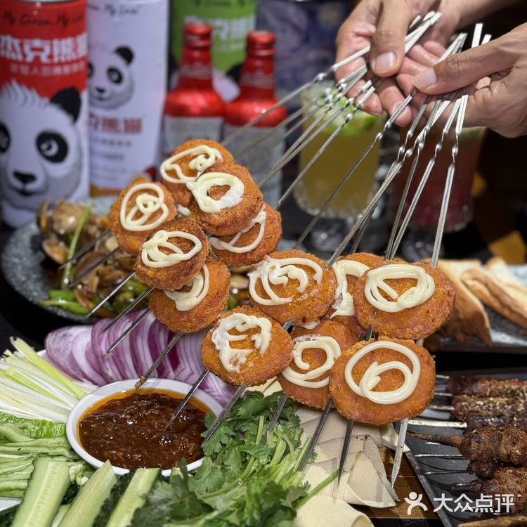 烤串配啤酒,这才叫周末