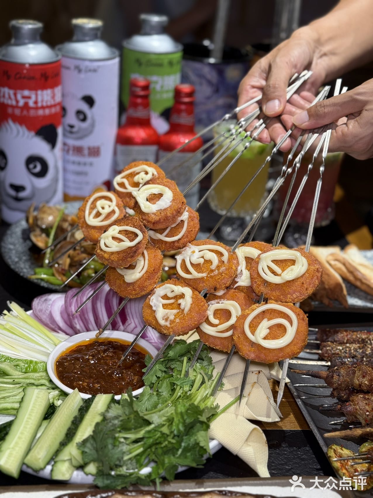烤串配啤酒，这才叫周末