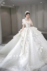 点击看大图 -曼青婚纱礼服馆