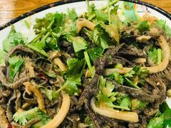 水爆肚-天津乾毓德饭庄·清真传统炒菜·海鲜烧烤(咸阳路店)