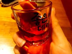 黑加仑子烧酒-包装马车·韩国料理·포장마차