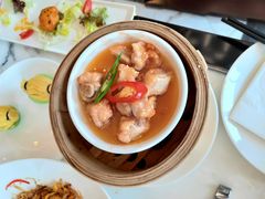 梅子酱蒸排骨-唐阁海景中餐厅·早茶·粤菜•生日聚餐(海口朗廷酒店)