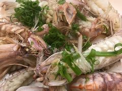 白灼皮皮虾-覃记海鲜美食餐厅