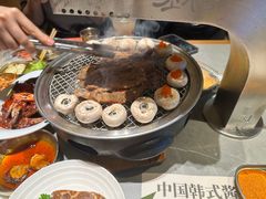 -草家酱蟹炭火烤肉店(珲春南路一店)