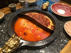 番茄牛油锅底-蜀大侠火锅(古田店)