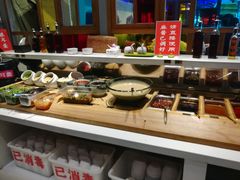 自助调料区-小牛海记潮汕牛肉店(永定路店)