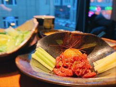 生拌牛肉-炎蔵牛舌烤肉