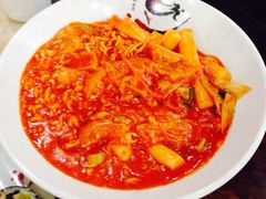 奶酪拉面炒年糕-郑阿姨的家·이모네·韩料&烤肉(武川路店)