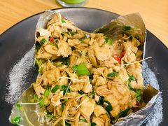火焰豆腐包-朵朵开素食餐厅(后宰门街店)