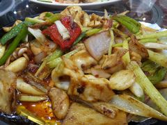 铁板鱿鱼-金瑞轩大酒楼·顺德鱼生·粤菜海鲜(东江国际店)