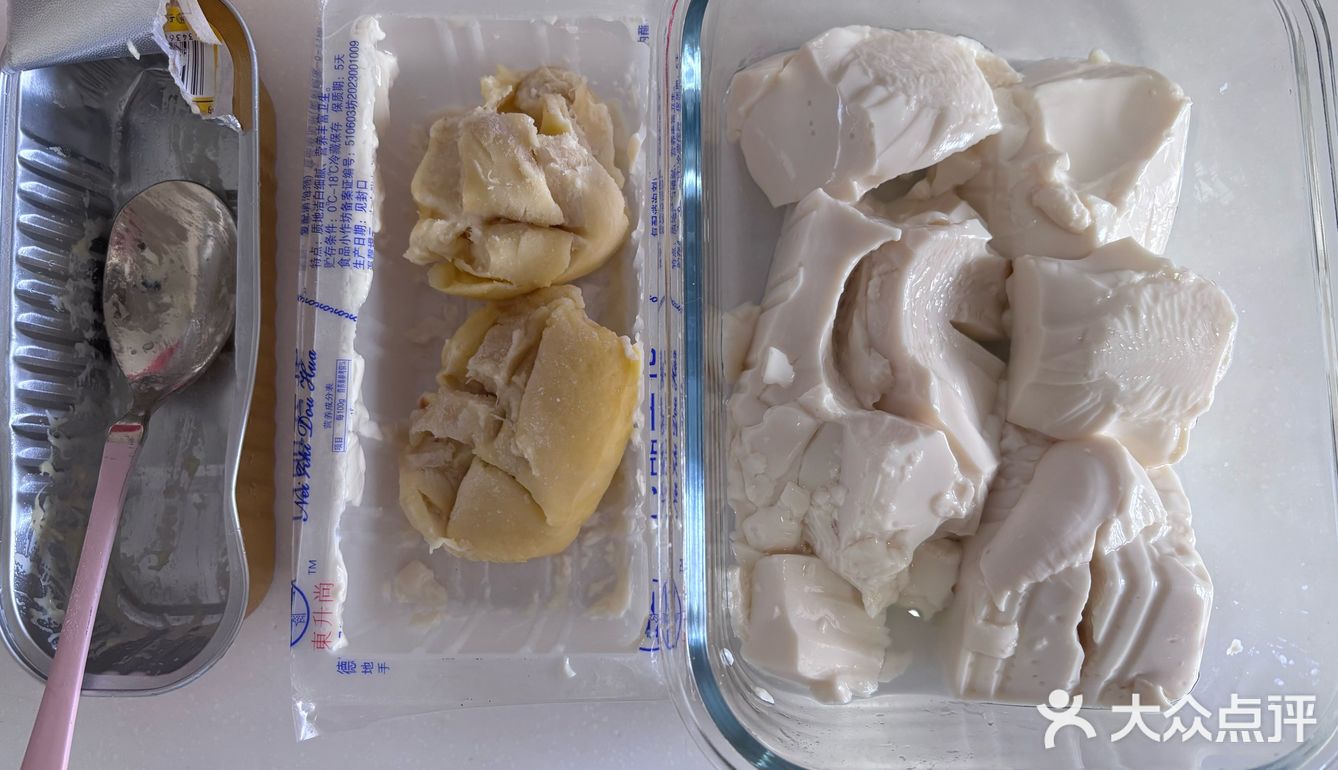 榴莲豆花