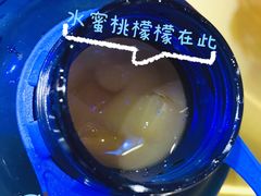 电光蓝桶水蜜桃檬檬茶-milkplus·泰式奶茶(较场东路店)