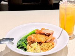 姜葱鸡扒捞油面.-和平馆·地道港澳茶餐厅(西门口店)