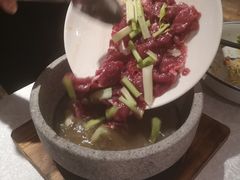 石锅牛肉-五稻厨房粤西菜(新闻店)