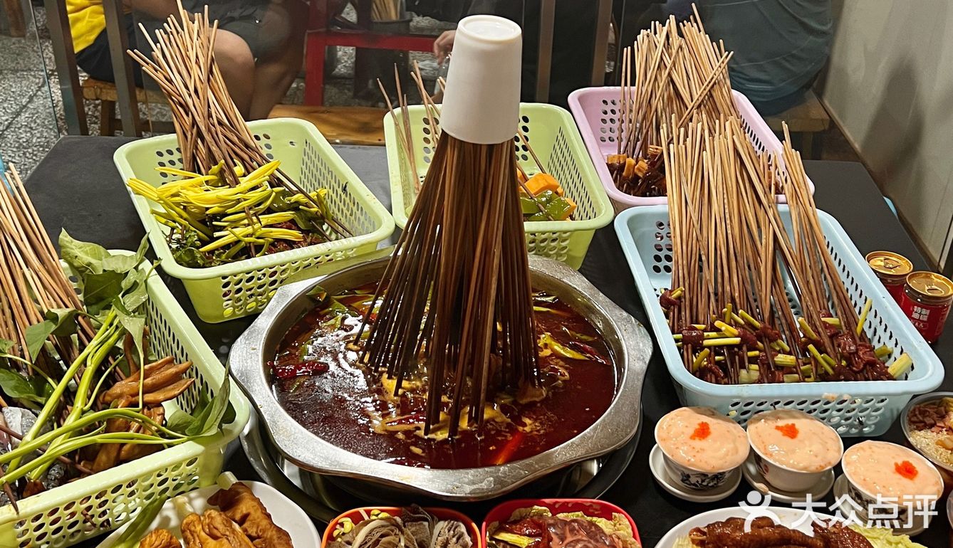 重庆居民常去的社区串串香🔥好吃便宜