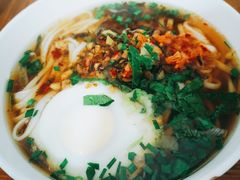 肉饼蒸蛋粉-矮子粉店1985·长沙米粉(湘春路店)