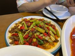 小炒黃牛肉-外婆烧.老杭帮菜(庆春店)