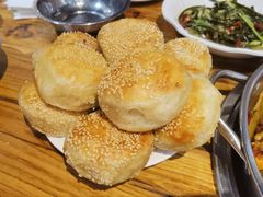 自制烧饼-安诚居干锅鸭头(八角店)
