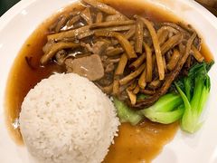 茶树菇牛柳饭-广东仔港式茶餐厅(银泰店)