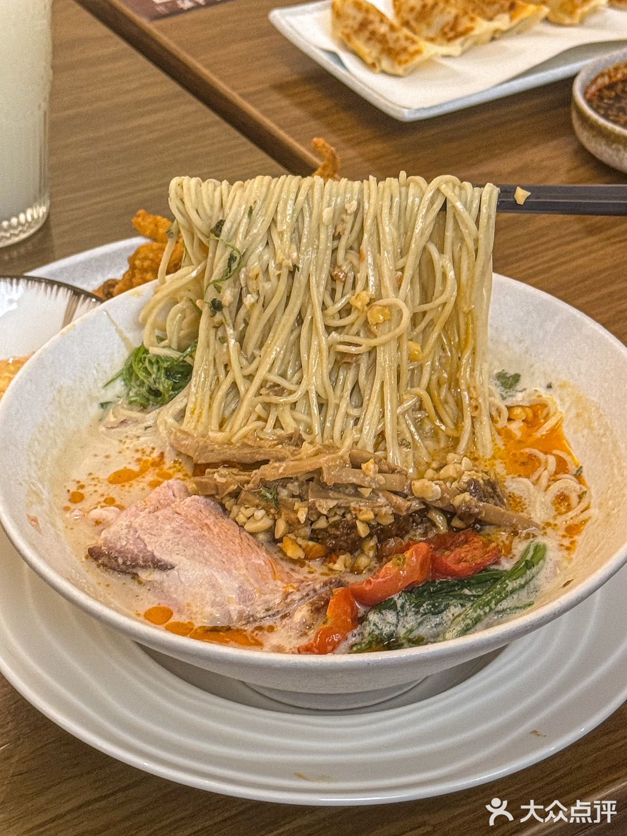 在丰盛里，吃到了贝克汉姆同款拉面！