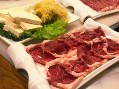 手切鲜羊上脑-马记伊源斋涮肉·清真菜(百子湾店)