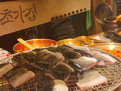 -草家酱蟹炭火烤肉店(珲春南路一店)