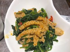 菠菜拌面筋-贯贯吉·清真餐厅(浙江中路店)